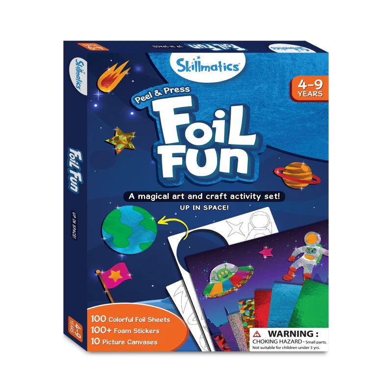 Foil Fun - Up in space | No Mess Art Kit - Multicolor