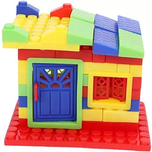 Ratnas Sweet Home Junior. Colourful Interlocking Blocks 70 Piece Puzzle
