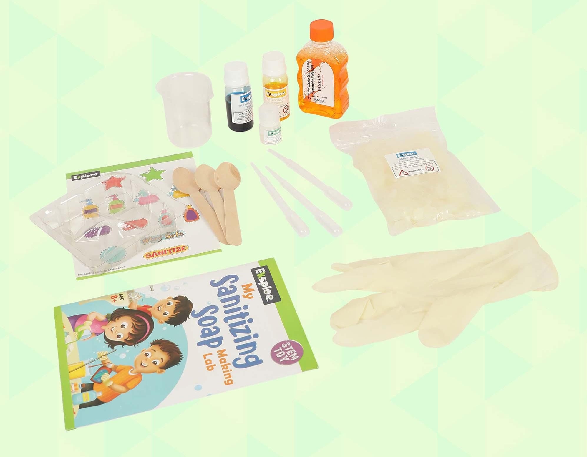 Explore My Sanitising Soap Making Lab Stem Toy