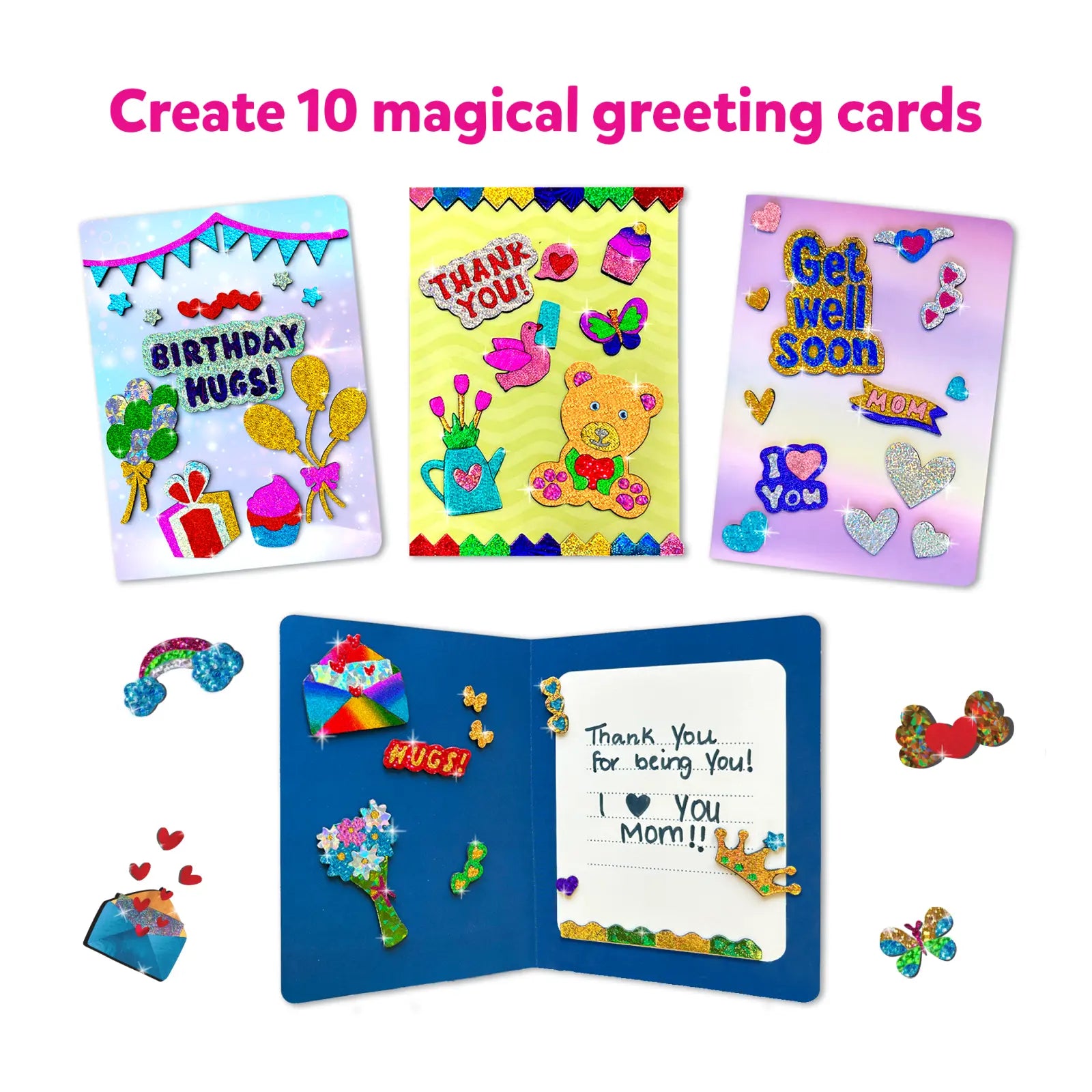Foil Fun - Card Making Set | No Mess Art Kit - Multicolor