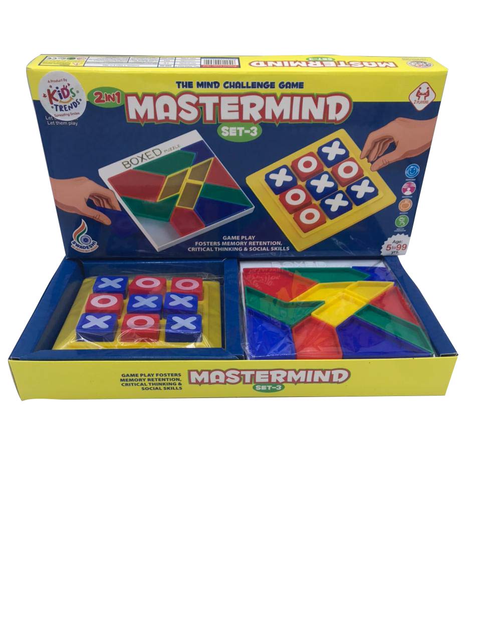 Ratna's Mastermind Set-3 ,The Mind Challenging Game for Kids