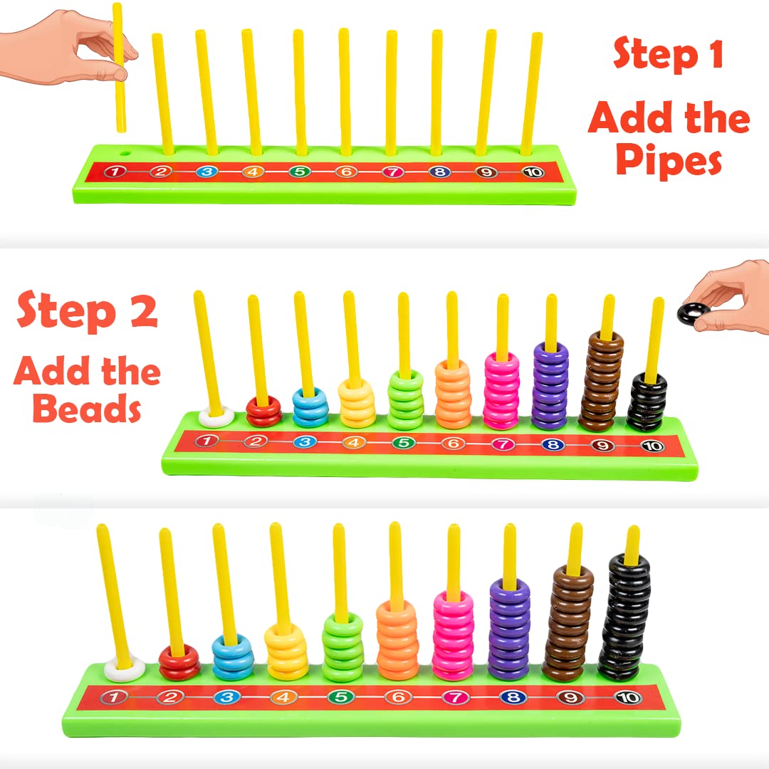 Ratna's My First Play Pack Senior for Kids Learn Counting and Colors with Fun - Multicolor