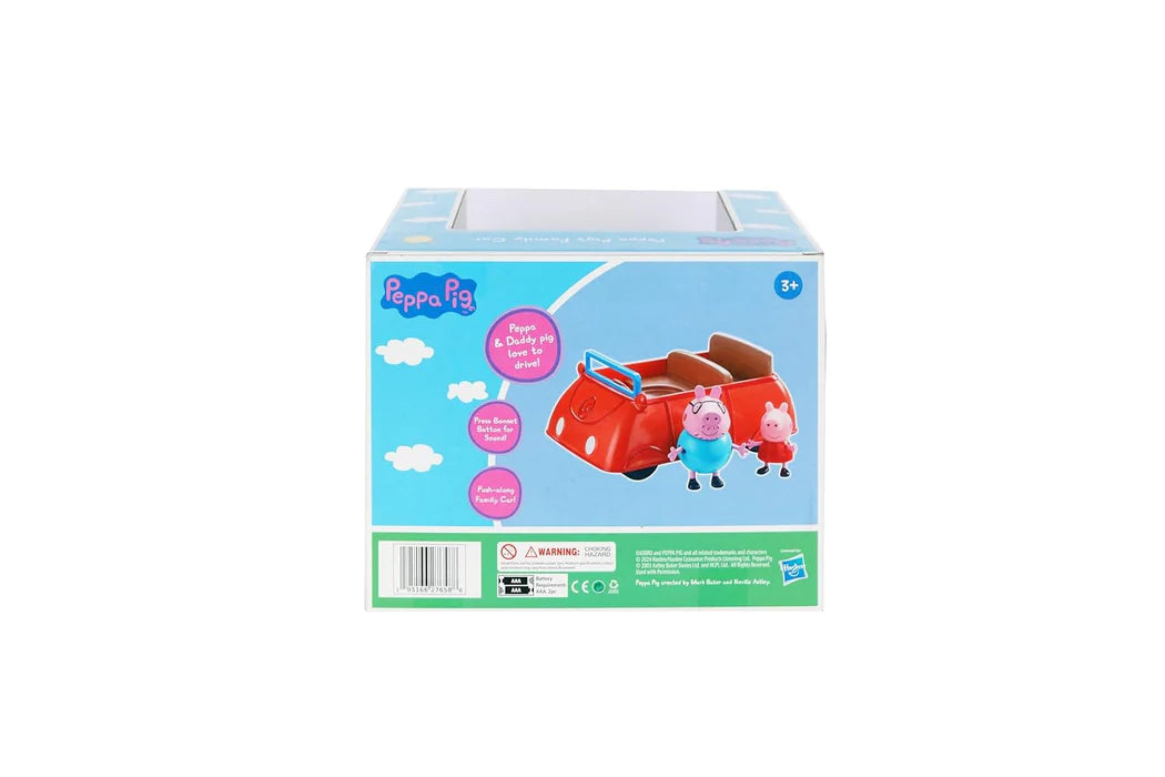 Peppa Pig Family Red Car - Multicolor