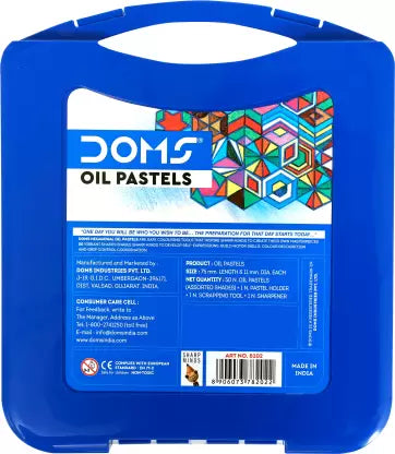 DOMS Oil Pastel 50 Shades - Multicolored