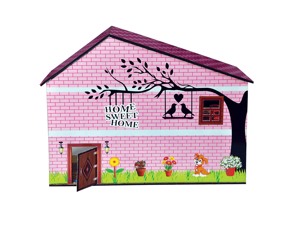 Dr. Mady's Mini Doll House - Multicolored