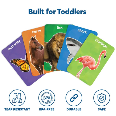 Skillmatics Flash Cards Combo for Toddlers - 200 Pictures