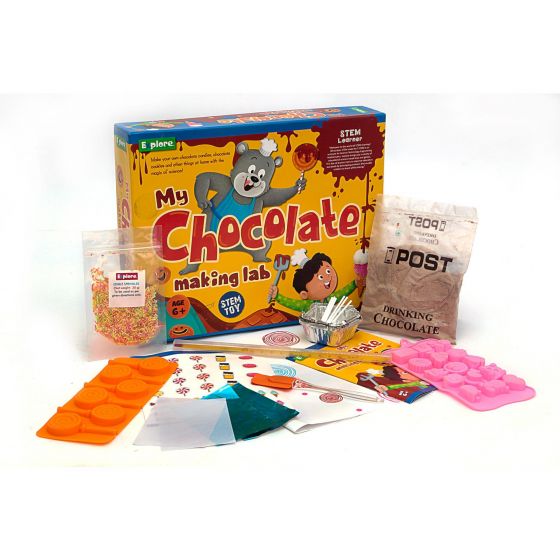 Explore DIY STEM My Chocolate Making Lab Toy For Kids And Above - Multicolor