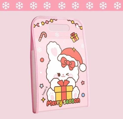 12 Pocket Expanding File Folder Waterproof Vinyl Document Folder Mesh Organizer Bag A4 Size Button Lock