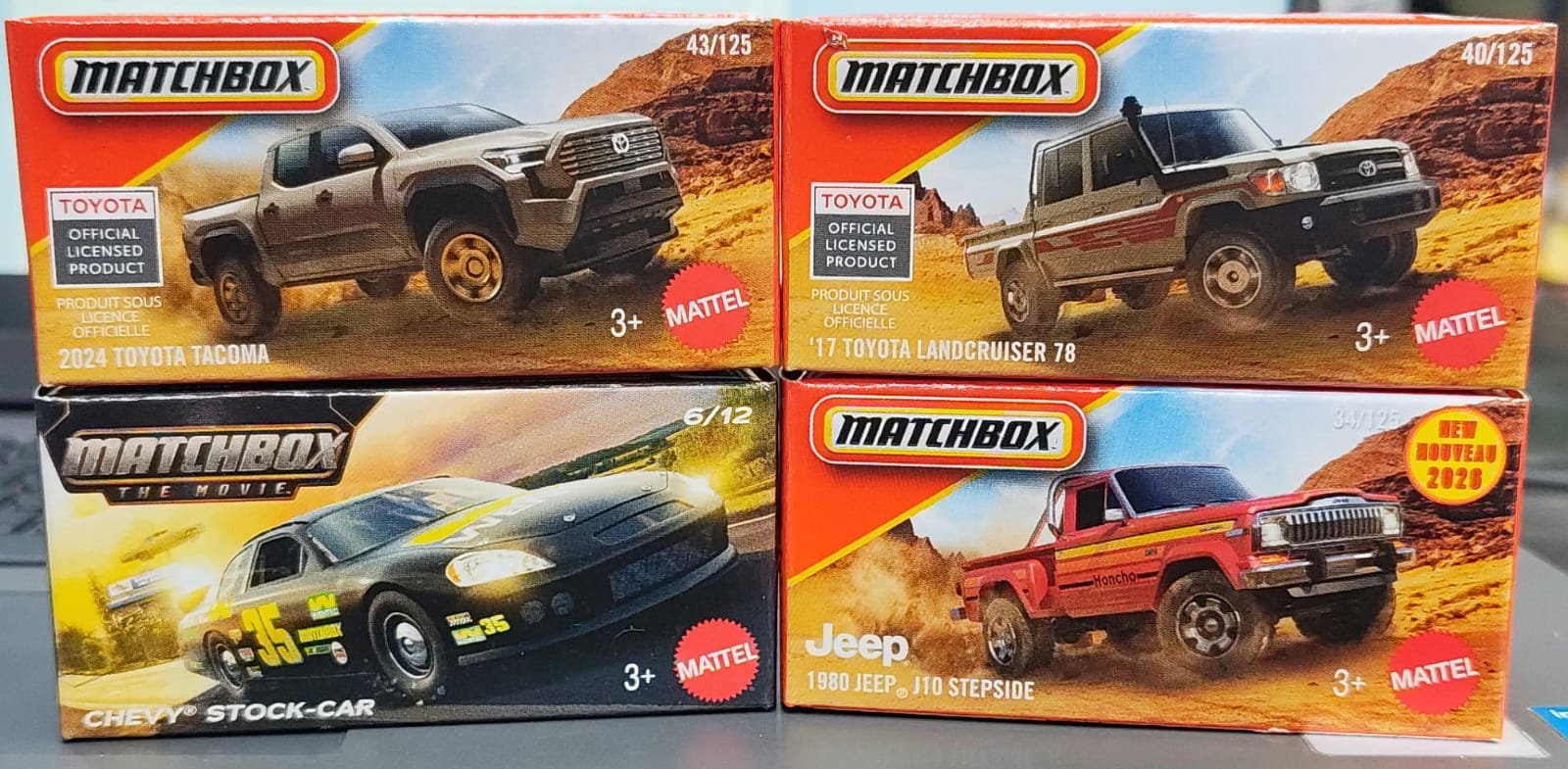 Matchbox Mainline - Combo Pack of 4 Cars - DNK70 - 002
