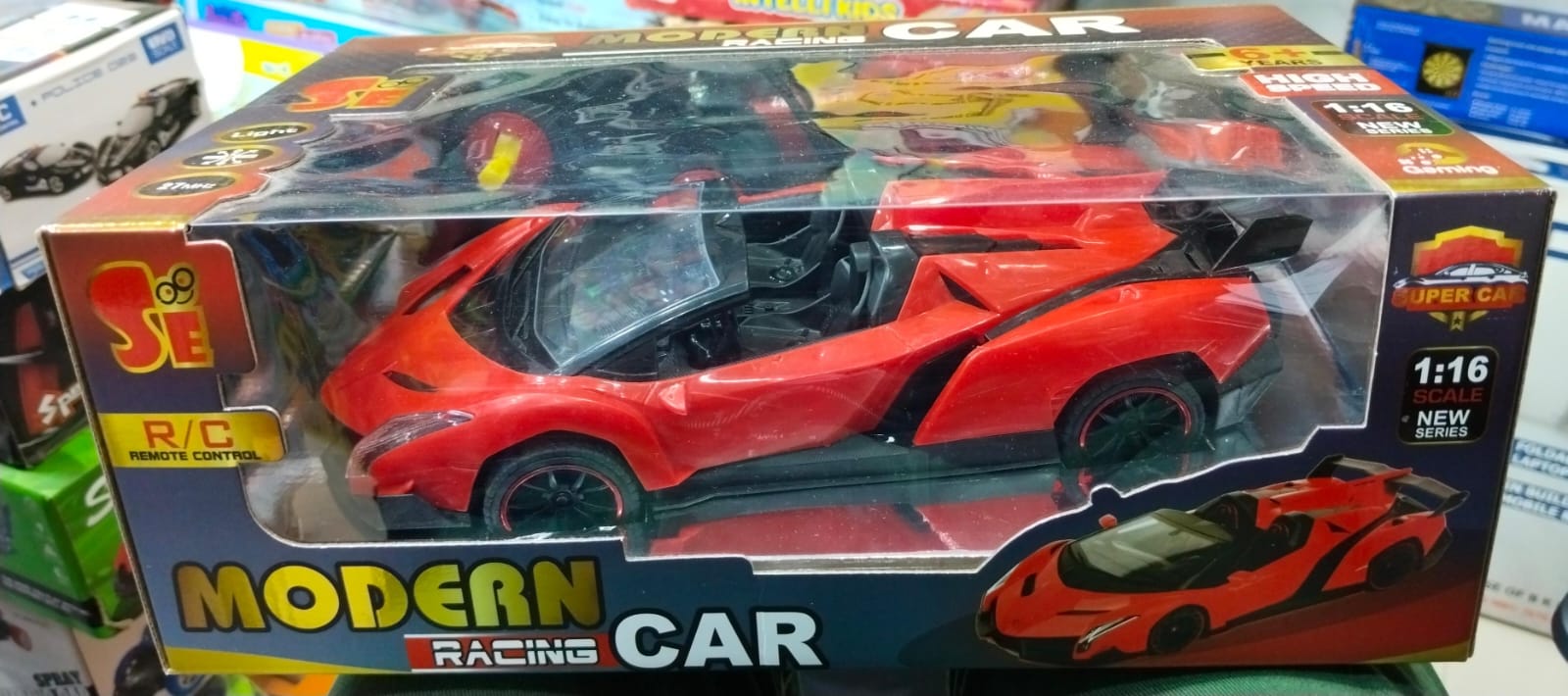 Modern High Speed Racing Car - Color & Design May Vary