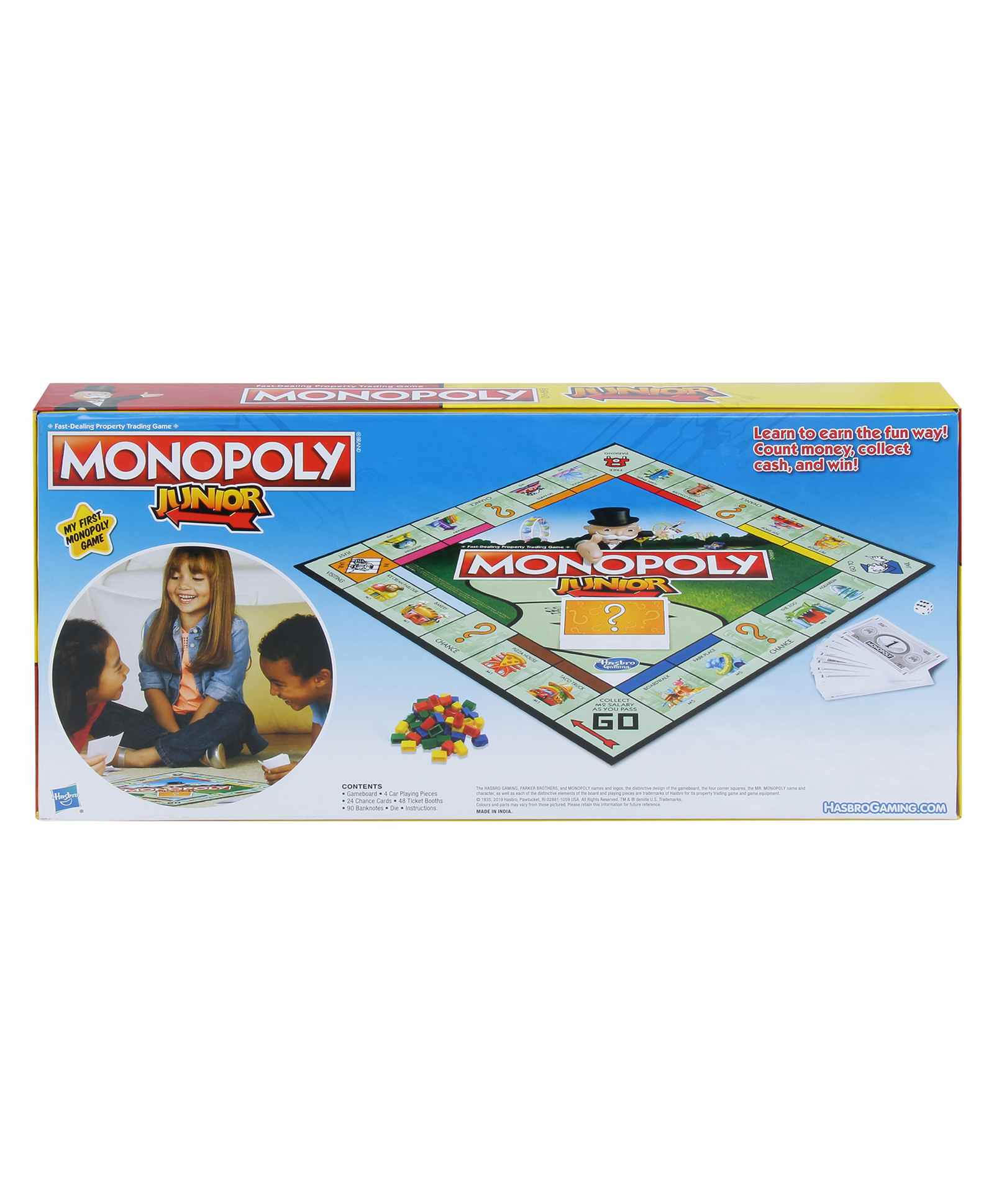 Monopoly Junior Board Game - Multicolor