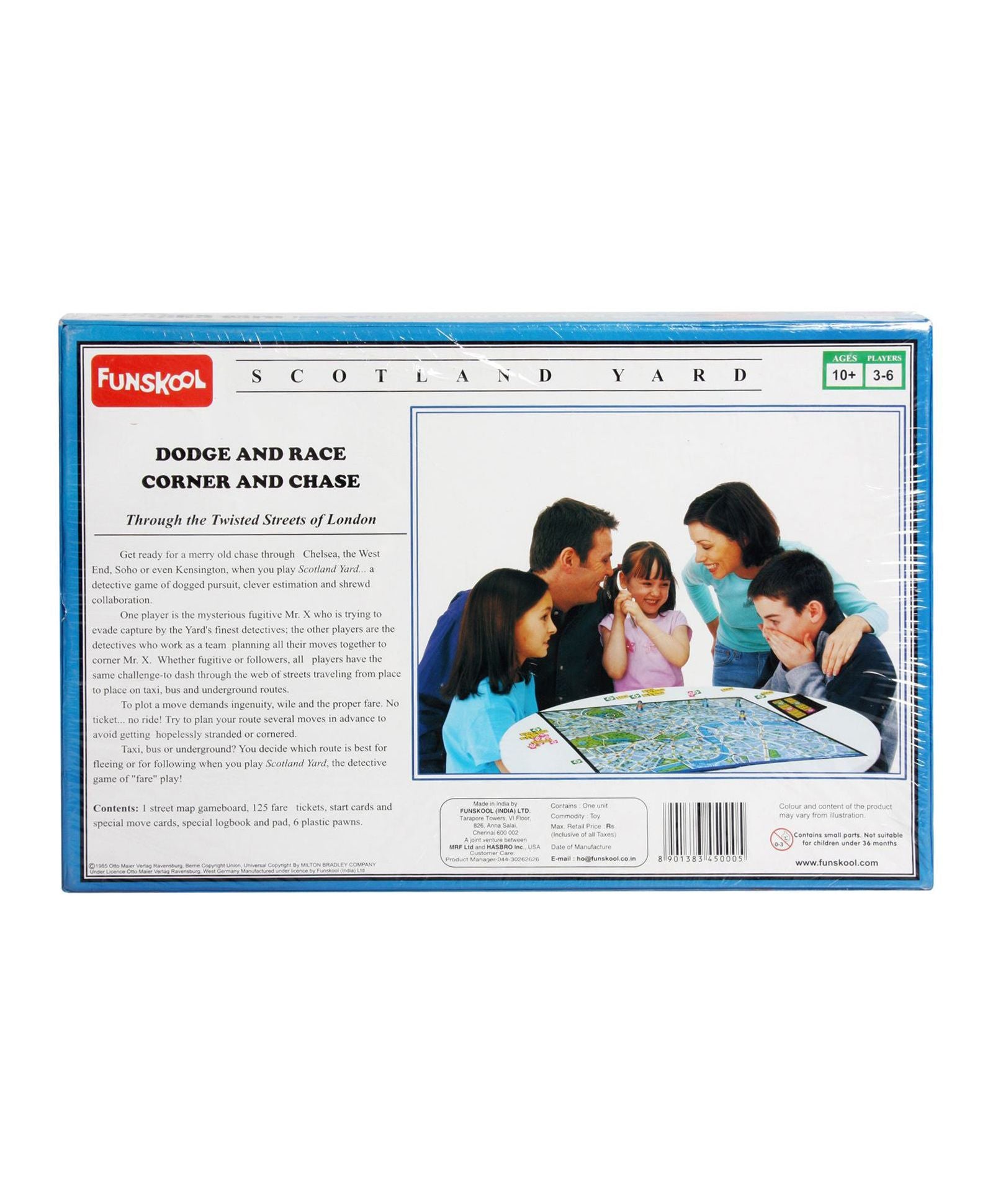 Funskool Scotland Yard - MultiColor