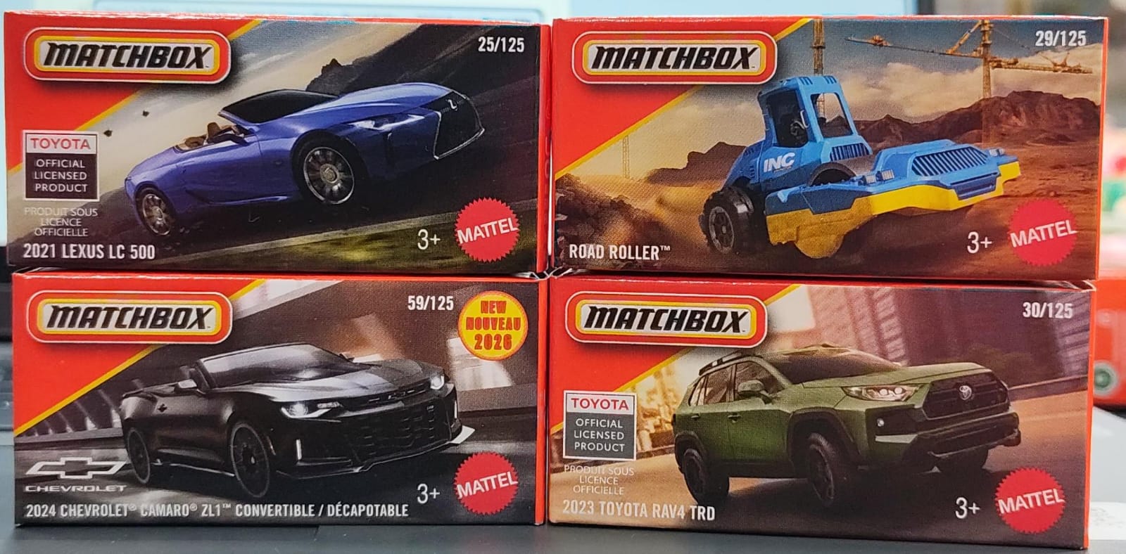 Matchbox Mainline - Combo Pack of 4 Cars - DNK70 - 003