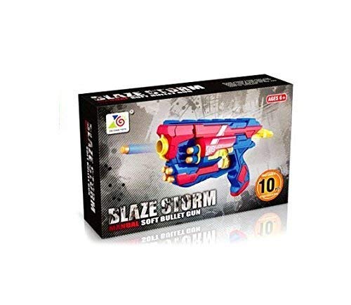 Blaze Storm Manual Soft Bullet Toy Gun with 10 Pcs Foam Bullets