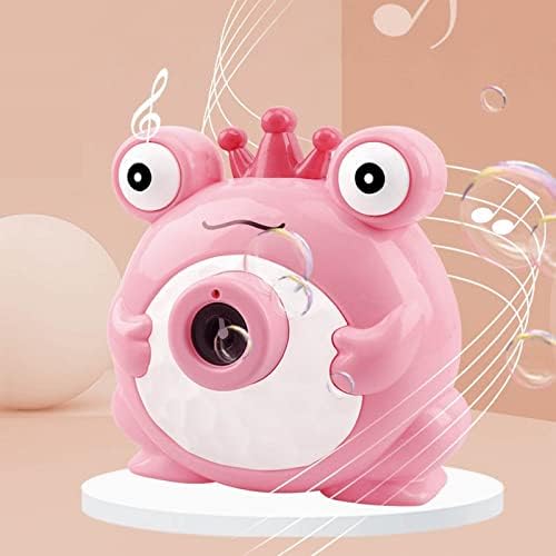 Kids Toy, Frog Outdoor Bubble Toy Machine Manufacturer Bubble Blower for Kids (Multicolor)