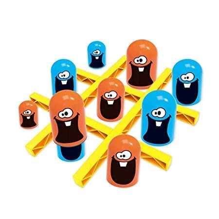 Gobble 21st Century 3D Version of Tic Tac Toe Game for kids, Strategy Making game for kids, Zero & Cross Game for adults