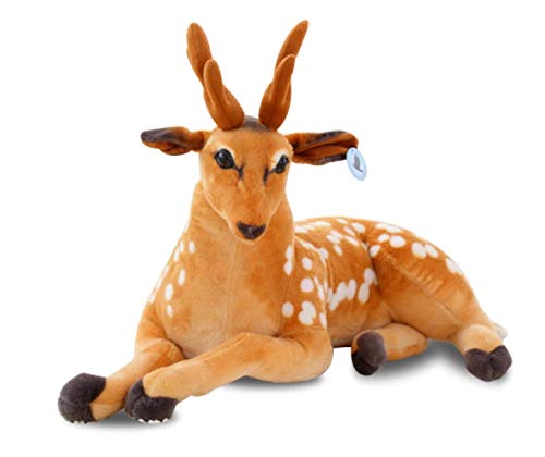Stuffed Deer Wild Animals Plush Soft Toys for Kids