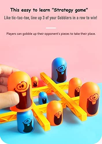 Gobble 21st Century 3D Version of Tic Tac Toe Game for kids, Strategy Making game for kids, Zero & Cross Game for adults