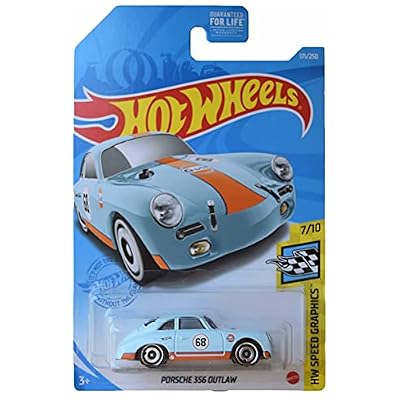 Hot Wheels Imported Edition - Porsche 356 Outlaw - Blue