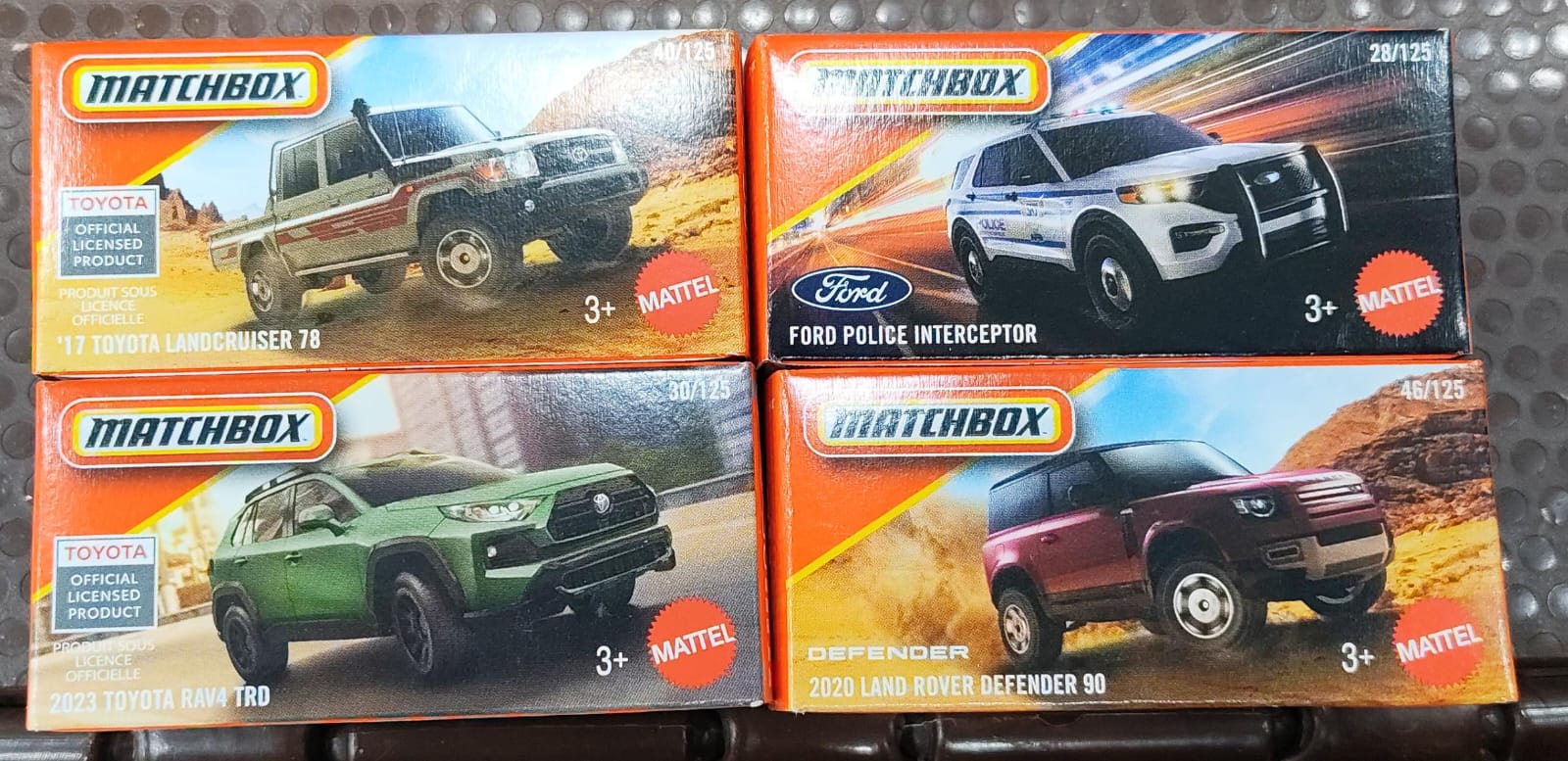 Matchbox Mainline - Combo Pack of 4 Cars - DNK70 - 006