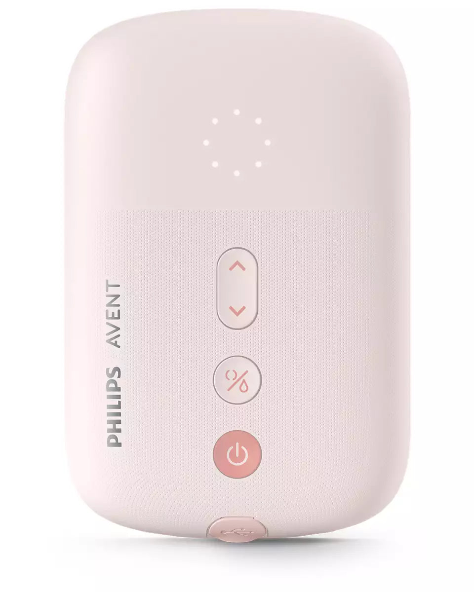 Philips Avent Electric Single Breast Pump, Personalised Experience, Flexible Silicone Cushion, Bottle, Natural Motion Technology, Quiet Motor | Multicolor | SCF395/11