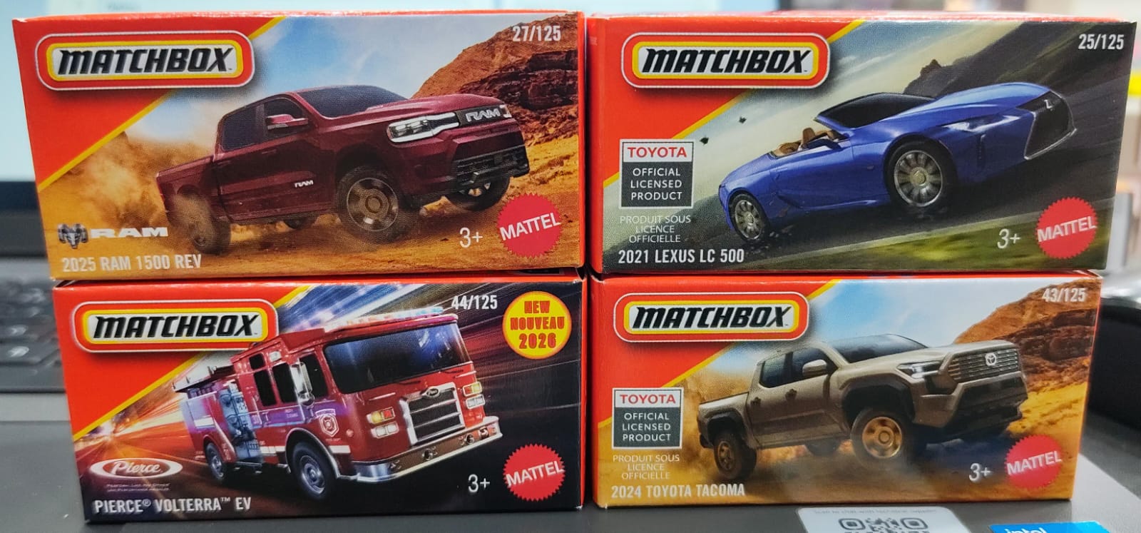 Matchbox Mainline - Combo Pack of 4 Cars - DNK70 - 001
