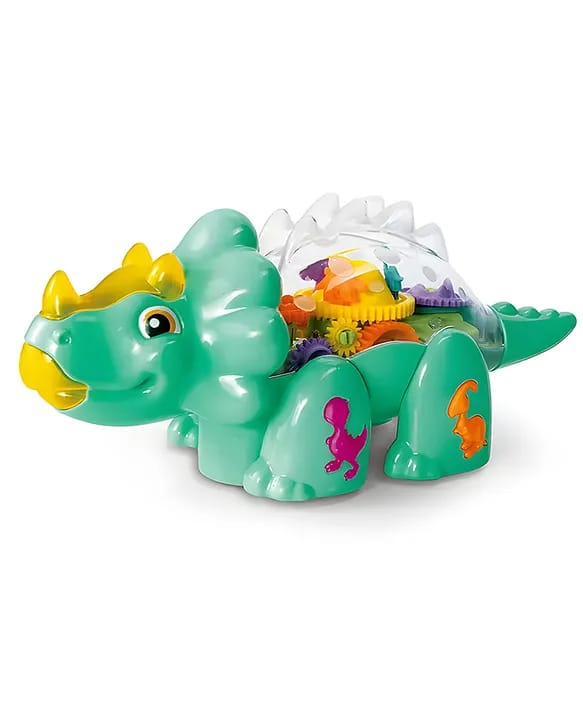 Educational Toys Cute Dinosaur Transparent Shell Lighting Music Dinosaur Car Toy for Kids