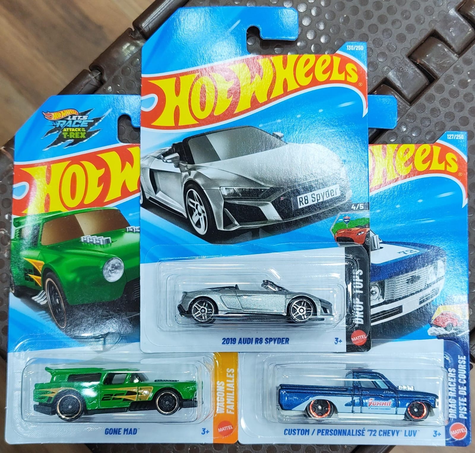 Hot Wheels Mainline - Pack of 3 Cars - P Case 2026