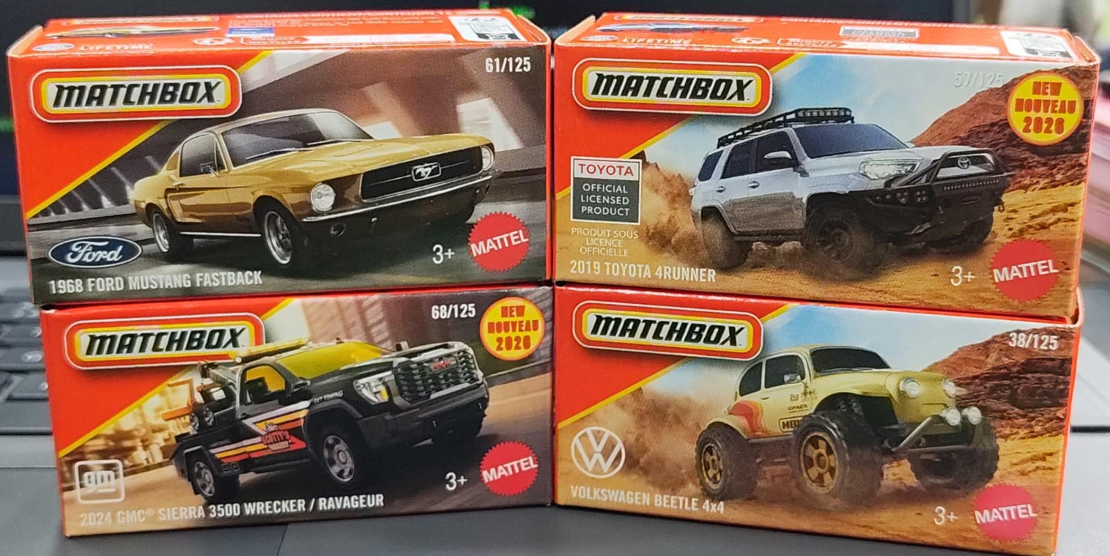 Matchbox Mainline - Combo Pack of 4 Cars - DNK70 - 006