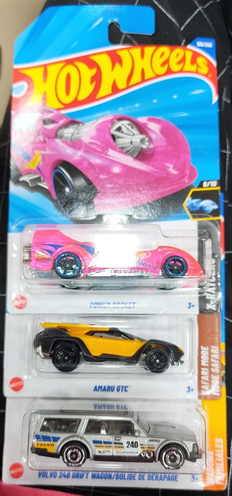 Hot Wheels Mainline - Combo Pack of 3 Cars - P Case & N Case Combo - Long Card (0)