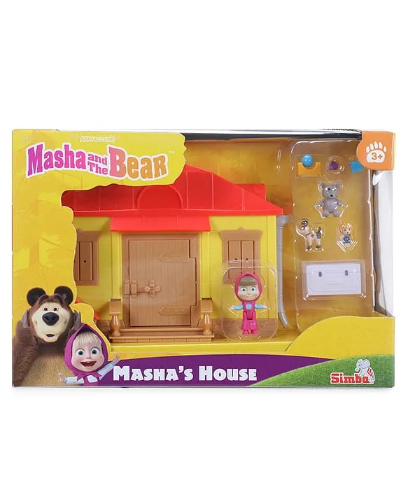 Simba Masha and the Bear Masha’s House Playset Toys for Kids