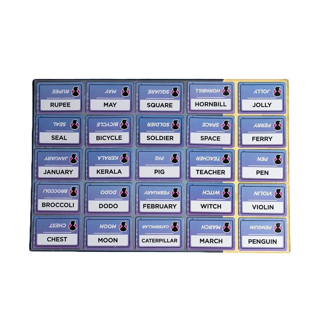 Ratnas Decode The Top Secret Word Board Game for Kids - Multicolor