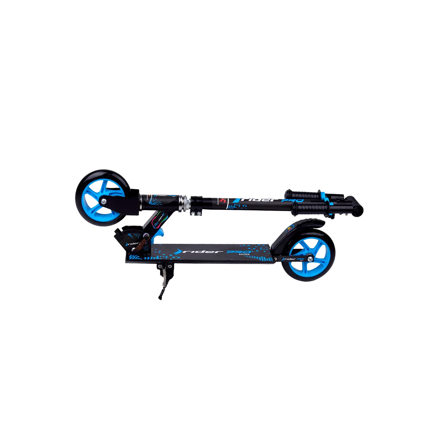 Brats & Cuties Road Runner Rider Pro Scooter for Kids of 6 to 14 Years Skating Kids Kick Scooters with Ting Ting Bell - Weight Capacity utpo 35Kgs (Blue)