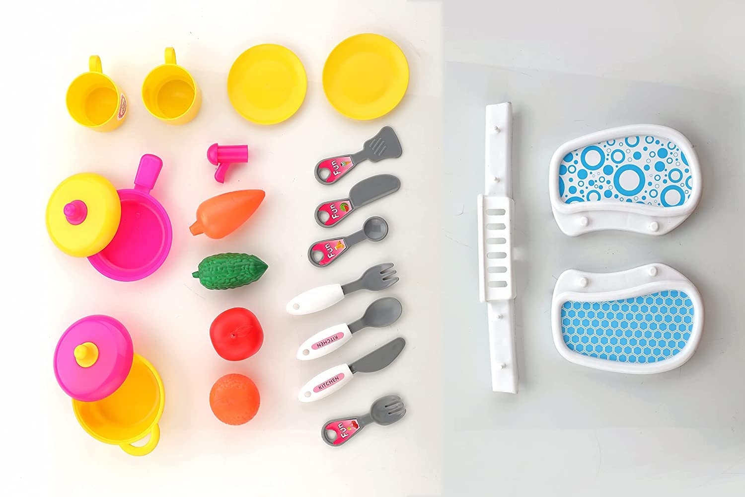 Aditi Toys Kitchen Set (Wheel) - Multicolor