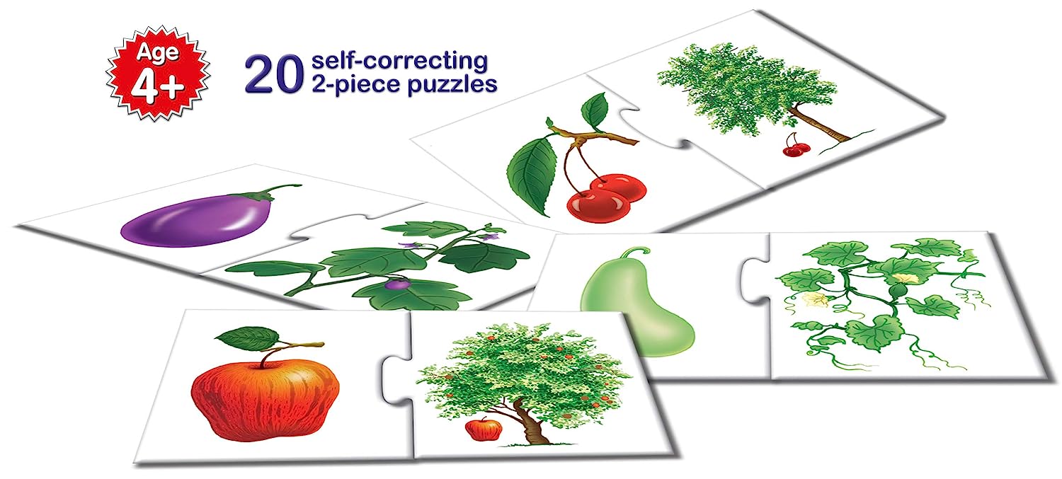 Frank Fruits & Vegetables Puzzle – 40 Pieces