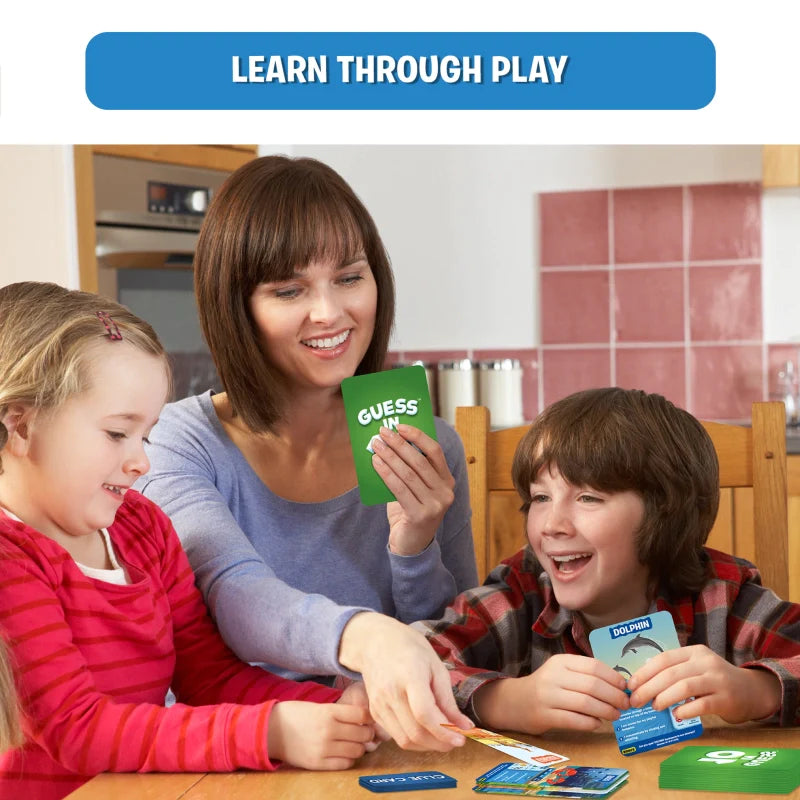 Guess in 10: Animal Kingdom | Trivia card game (ages 6+)