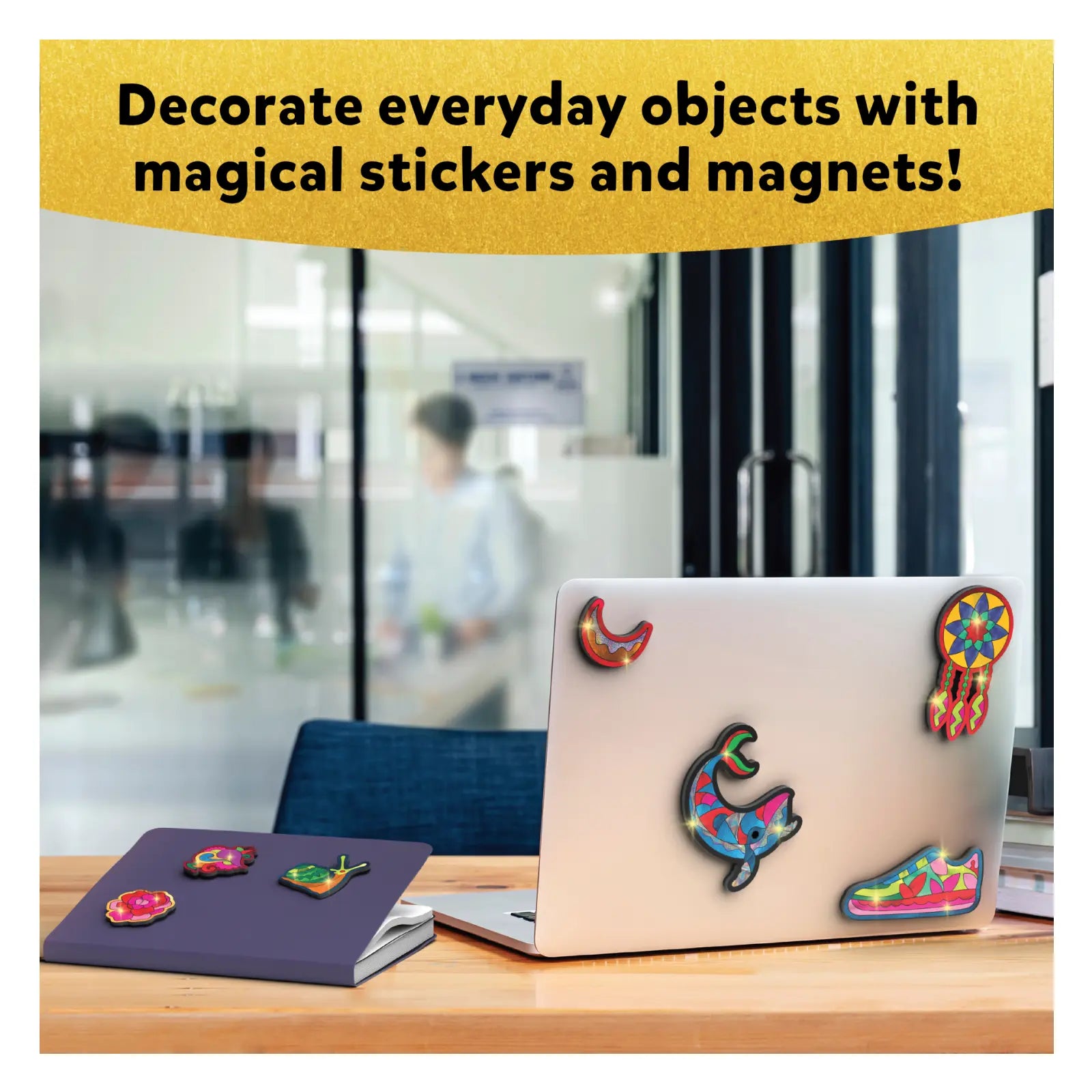 Skillmatics Foil Fun Foil Fun Pretty Patterns | No Mess Art Kit | Ages 7+| Multicolor