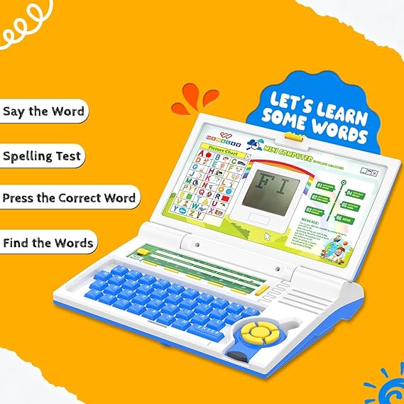 Seedo Wembley Educational Kids Laptop for Kids Computer Toys | Activity Learning | Multicolor