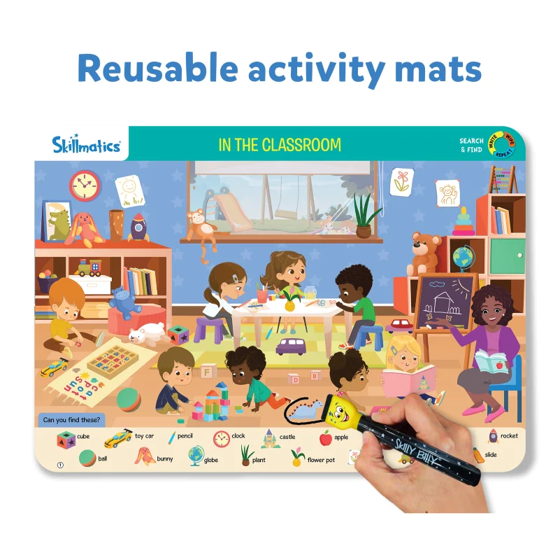 Skillmatics Search And Find Megapack, Activity Mats for kids