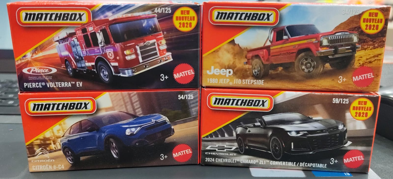 Matchbox Mainline - Combo Pack of 4 Cars - DNK70 - 2