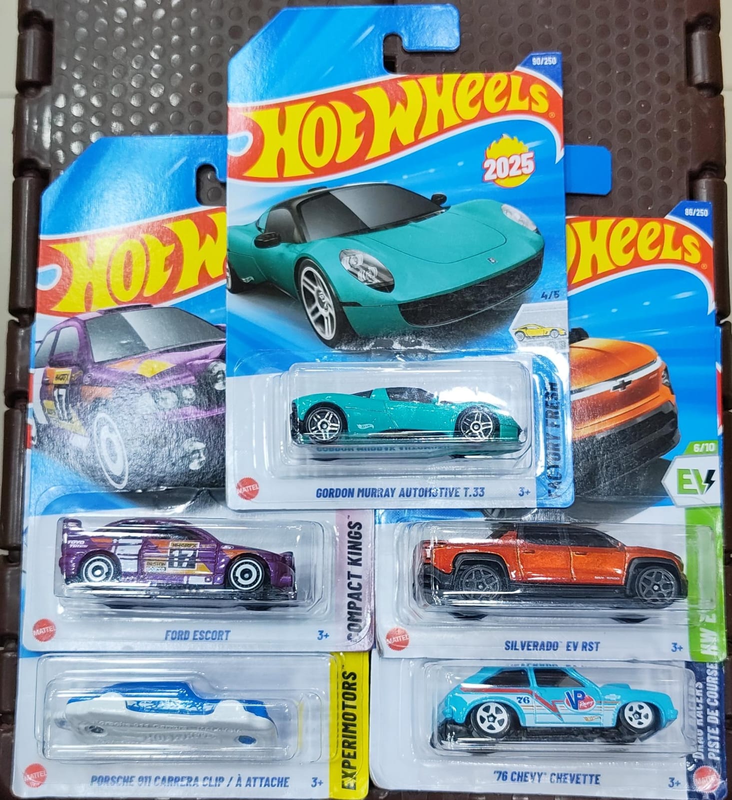Hot Wheels Mainline - Combo Pack of 5 Cars - Long Card - 002