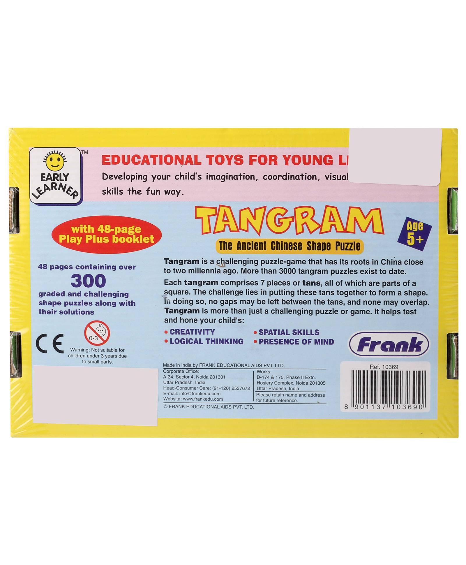 Frank Tangram The Ancient Chinese Shape Puzzle - Early Learner