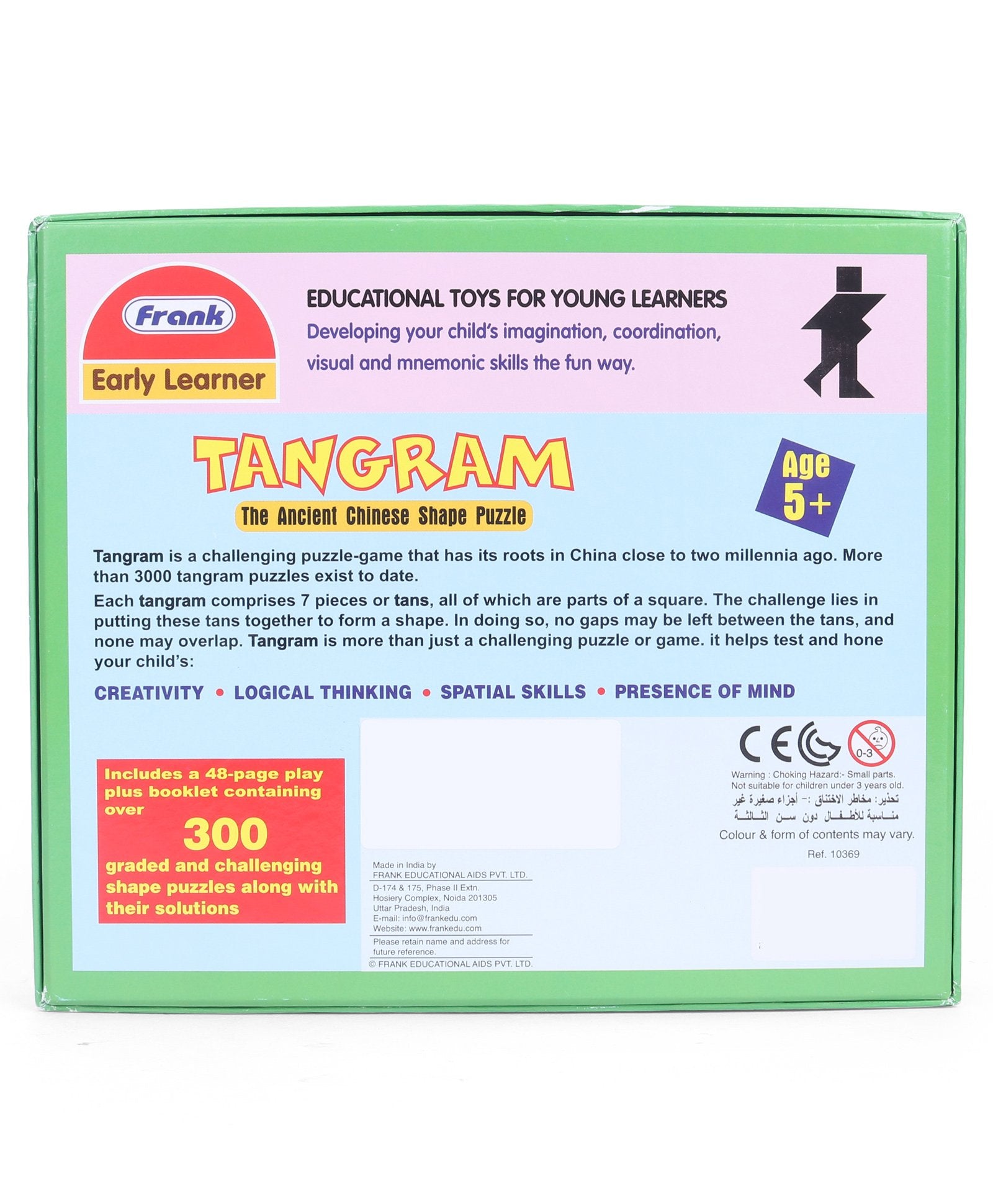 Frank Tangram The Ancient Chinese Shape Puzzle - Early Learner