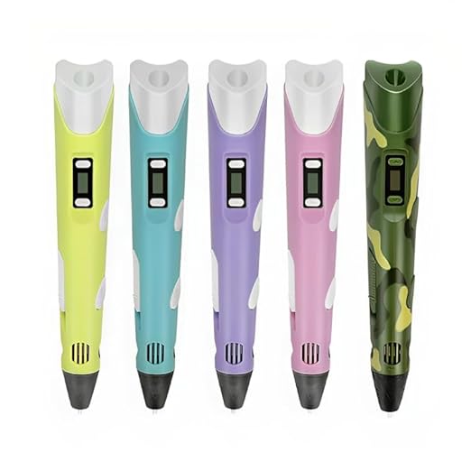 3D Pen for Kids, Draw Your Dream, LCD Display, 3x1.75mm ABS/PLA Filament, 3D Printer Pen - Multicolor - Pack of 1