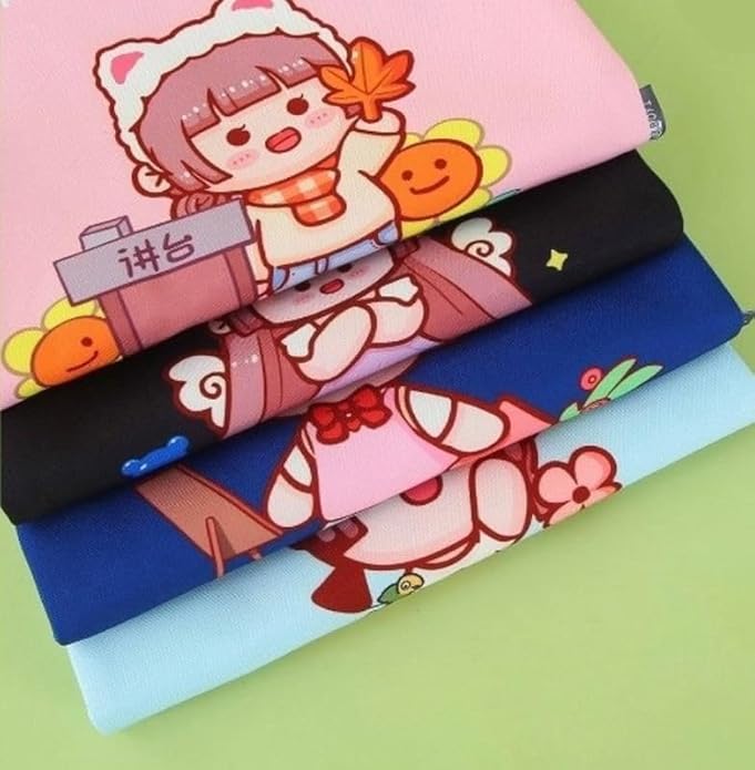 Kawaii-Q Accessories Little Cute Doll Tote Bags – Tuition Bag, Picnic Bag for Girls, Activity Bag, Lunch Bag, Shoulder Bag