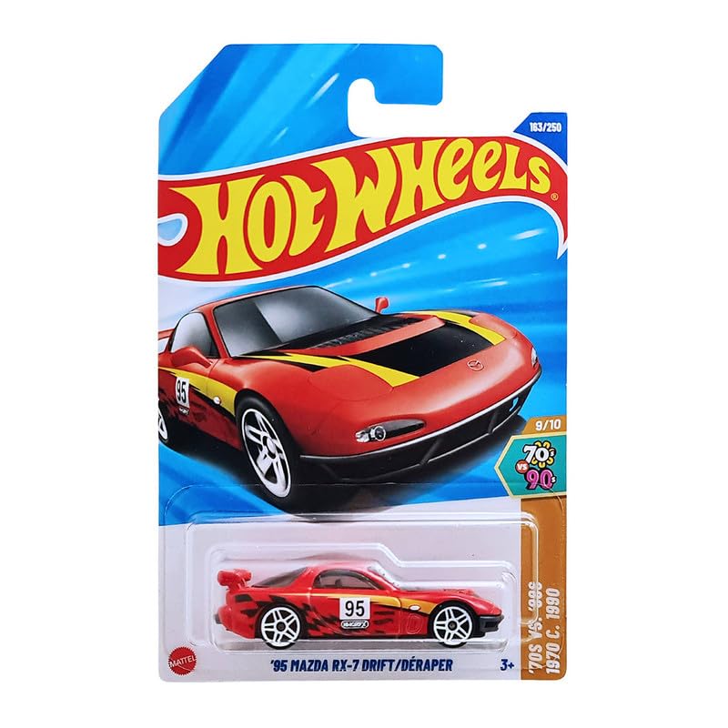 Hot Wheels Mainline - N Case 2025 - 95 Mazda RX-7 Drift
