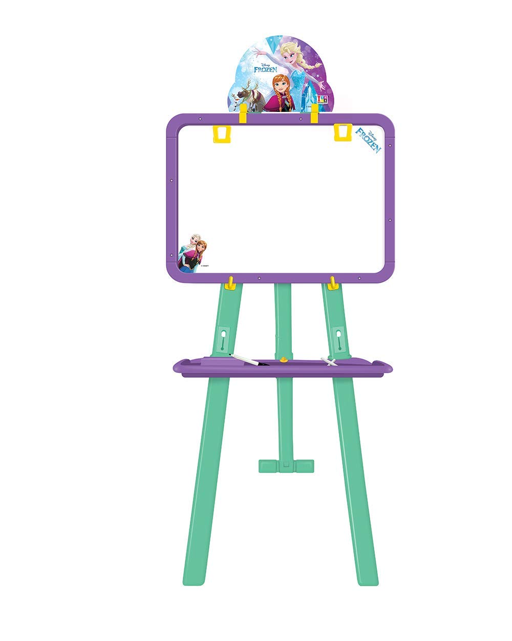 Itoys Disney FROZEN 6 in 1 Multicolor Writing Board for Kids with Activity Sheets