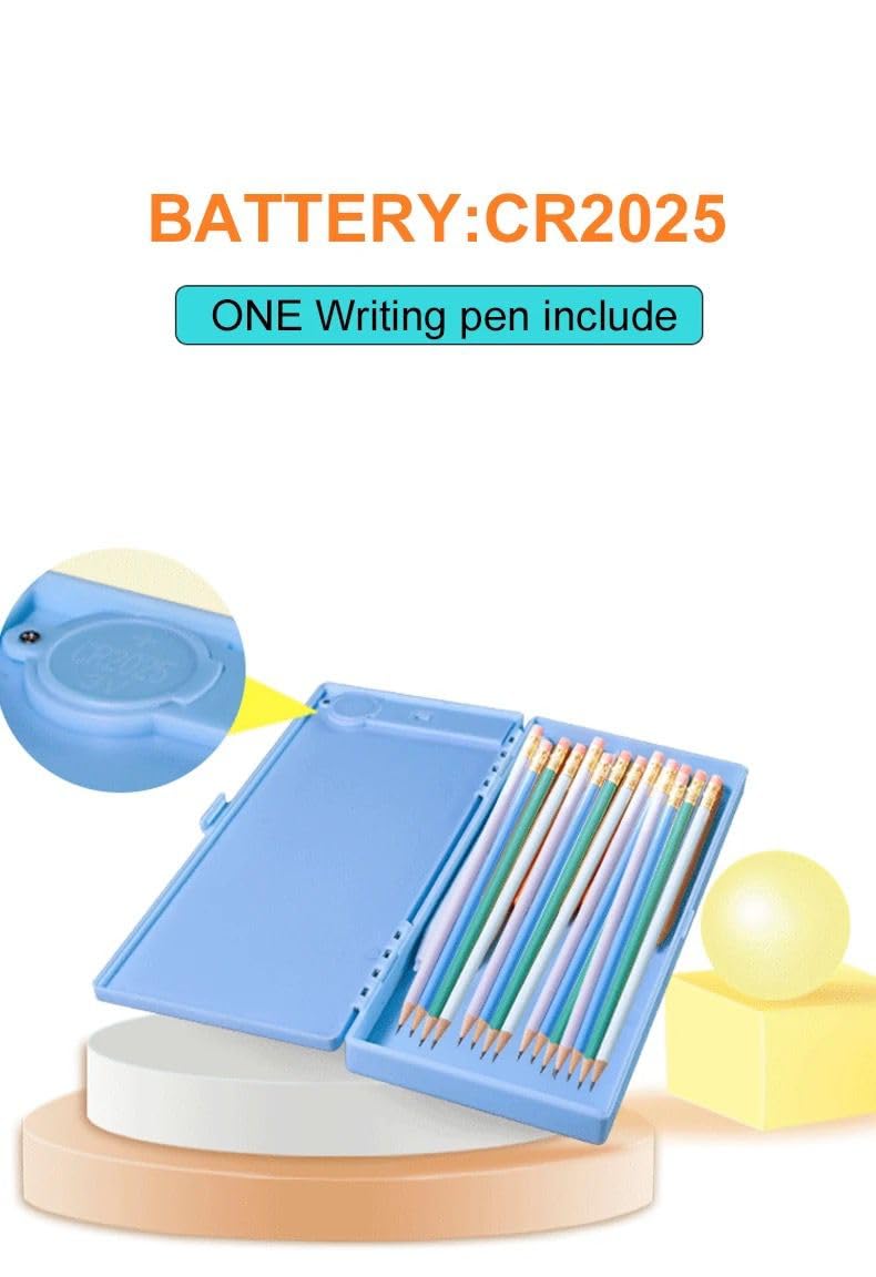 Pencil Box for Kids | Pencil Case with LCD Screen and Writing Pen with Erase Button | Pen Case for Students | Pencil Box for kids | Multicolor