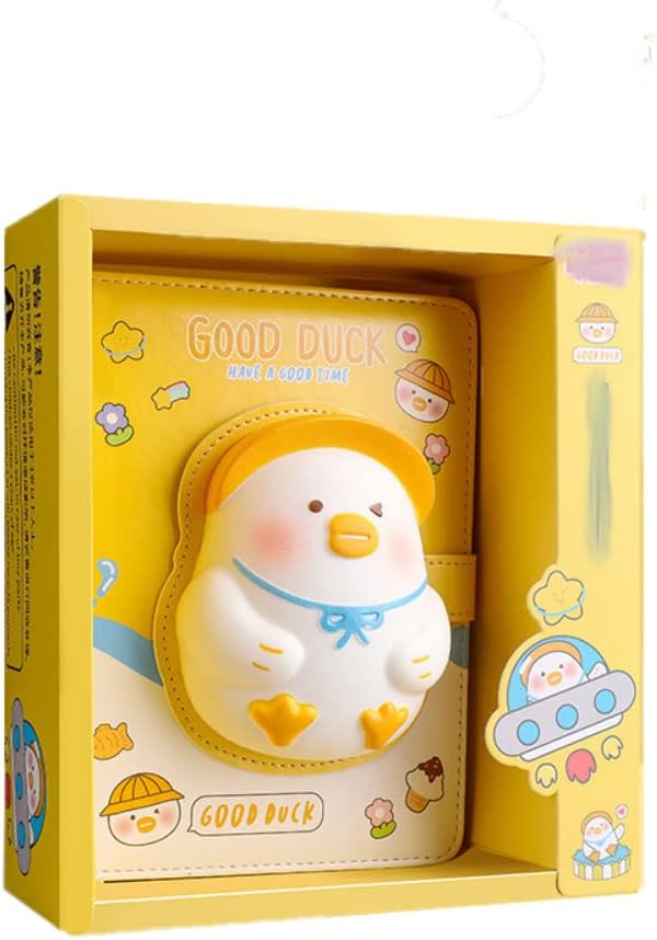 3D Squishy De-Stress Notebook Diary for Kids