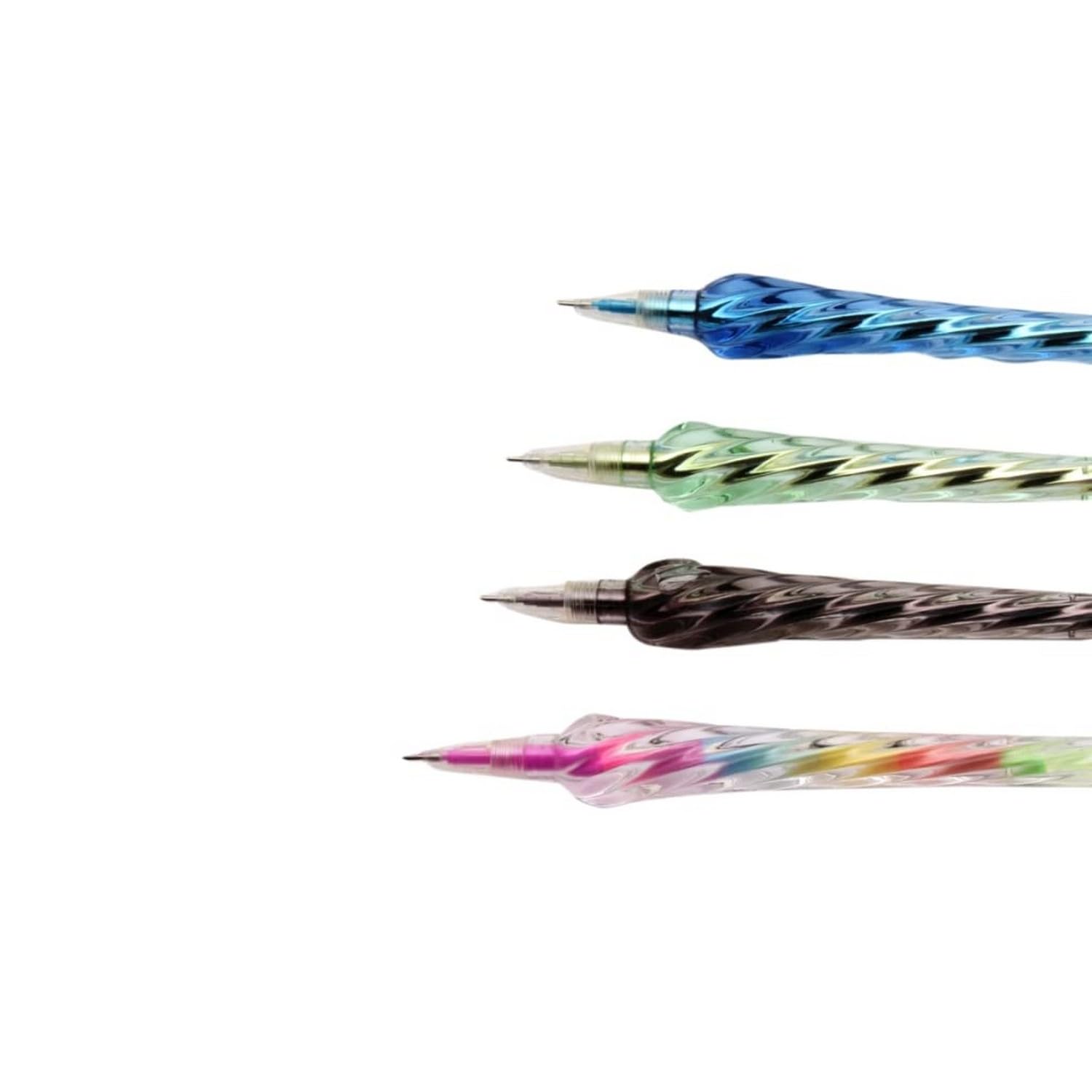 Metallic Gel Pens Set of 4 Color Gel Pens – Glitter, Neon Set – Ideal for Kids, Sketching, Painting, and Drawing